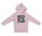 Straight Outta Mcc Unisex Youth Hoodie in Light Pink Color